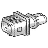 Einspritz-Steckgehäuse (m) 2-pol AMP JPT 4410661