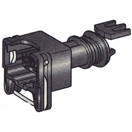 Einspritz-Steckgehäuse (w) 2-pol AMP JPT 4420910 - Hischier Auto AG
