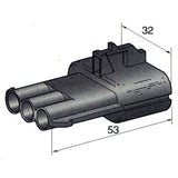 Steckergehäuse Delphi Metri-Pack 280, 3polig 4423560