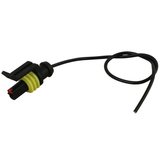 Buchsengeh. Typ SUPERSEAL 1.5, 1-pol. mit Kabel 4423620/K