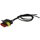 Buchsengeh. Typ SUPERSEAL 1.5, 3-pol. mit Kabel 4423660/K