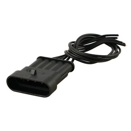 Stiftgehäuse Typ SUPERSEAL 1.5, 5-pol. mit Kabel