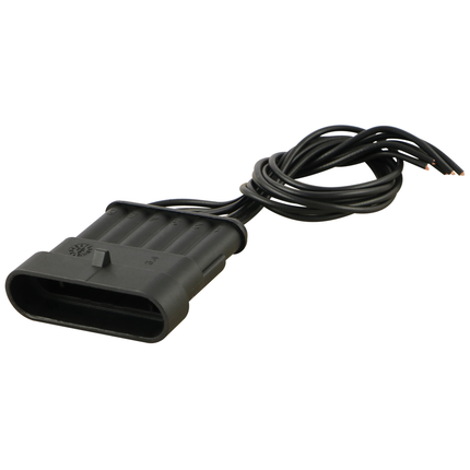 Stiftgehäuse Typ SUPERSEAL 1.5, 6-pol. mit Kabel