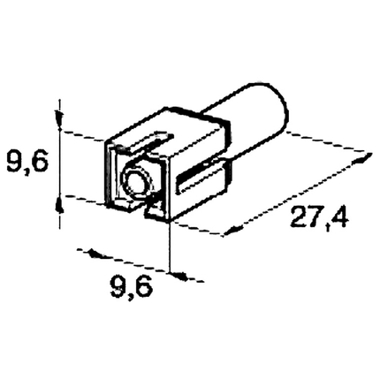 Steckgehäuse männlich MATE-N-LOK 1-pol 4426010 - Hischier Auto AG