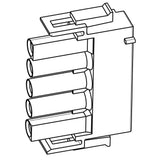 Steckgehäuse männlich MATE-N-LOK 5-pol 4426090