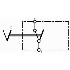 Kippschalter 12 V mit LED gelb