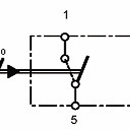 Pneutron Taster DTW "heben/senken grün“