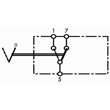 Drücker-Umschalter 1-2 mit Kappe