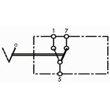 Drücker-Umschalter 1-2 mit Kappe 4736A