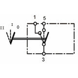 Schalter ohne Symboleinsatz 444026K
