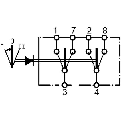 Schalter ohne Symboleinsatz