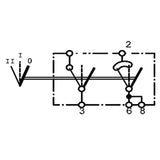 Schalter ohne Symboleinsatz 444138K