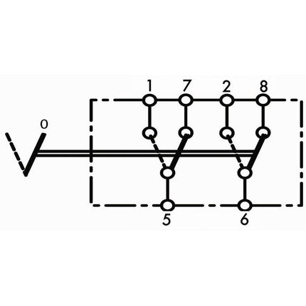 APEM - Wippschalter 2x 1 - 2