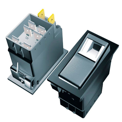 Schalter ohne Symboleinsatz 0-1/1-0