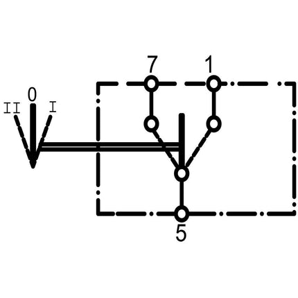 Schalter ohne Symboleinsatz