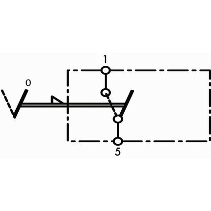 Schalter ohne Symboleinsatz mit Verriegelung - 555169K - 1 - Stück ENG