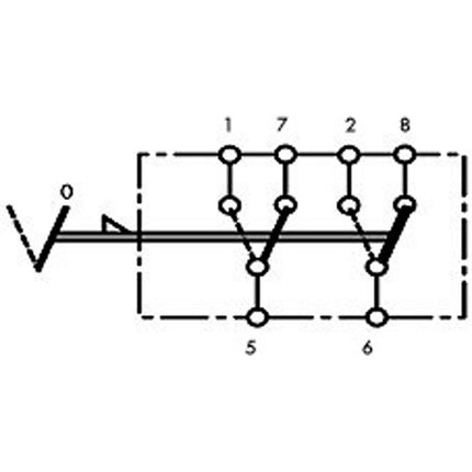 Kippschalter Metallhebel mit Verriegelung HD 15A on-on