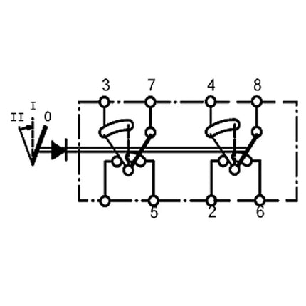 Schalter ohne Symboleinsat - 1 - Stück ENG
