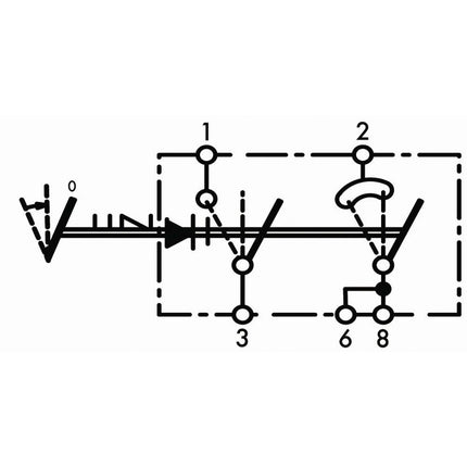 Schalter ohne Symboleinsatz
