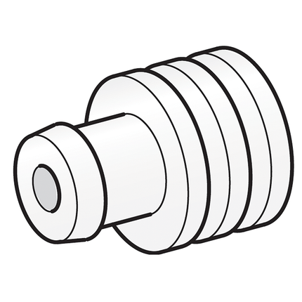 Einzeladerdichtung, weiss, für Einspritzstecker