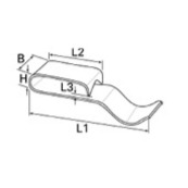 Chassisklammern 28 mm
