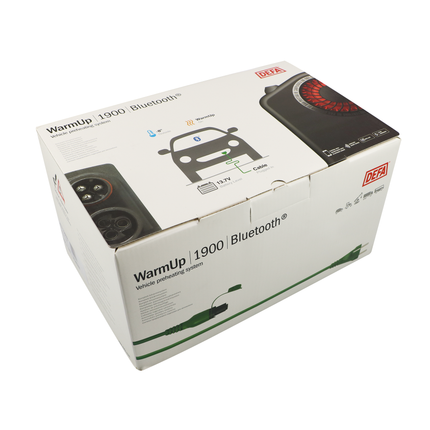 DEFA - WarmUp II 1’900 Heizlüfter-Kit mit Bluetooth und Ladegerät 471283 - Hischier Auto AG