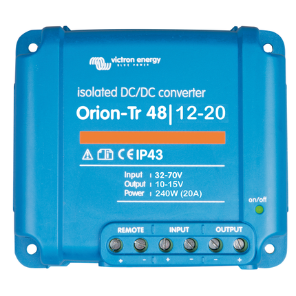 Victron - Spannungswandler 48->12 V 20 A 48/12/20A - Hischier Auto AG