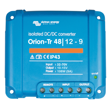 Victron - Spannungswandler 48->12 V 9A 48/12/9A - Hischier Auto AG