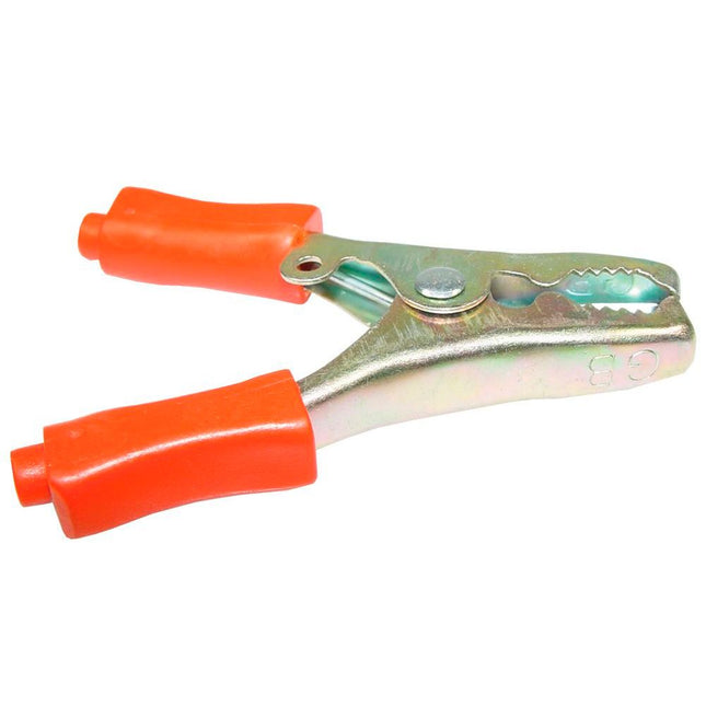 Ladeklammer isoliert rot 40 Amp. +