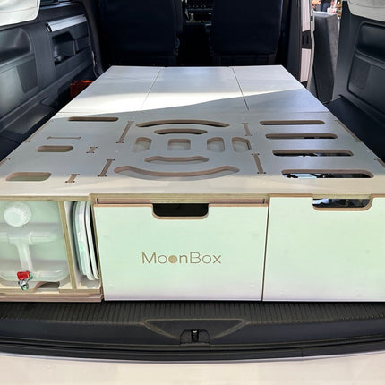 Moonbox Campingbox mit Tisch Van/Bus 115cm Modify Weiß Moonbox
