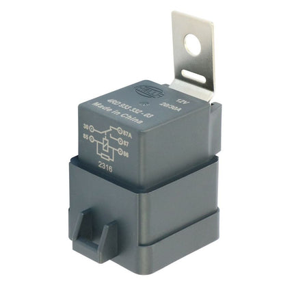 Hella - Relais 12V 20/30A wasserdicht