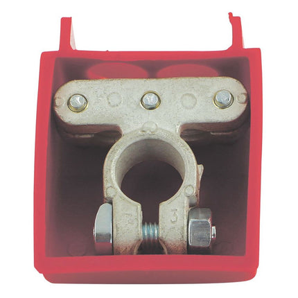 Batterieklemmen-Abdeckung rot