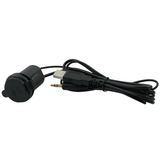 Einbausteckdose Verlängerung - 1 x USB-A, 1 x Jack 3.5 mm 50150