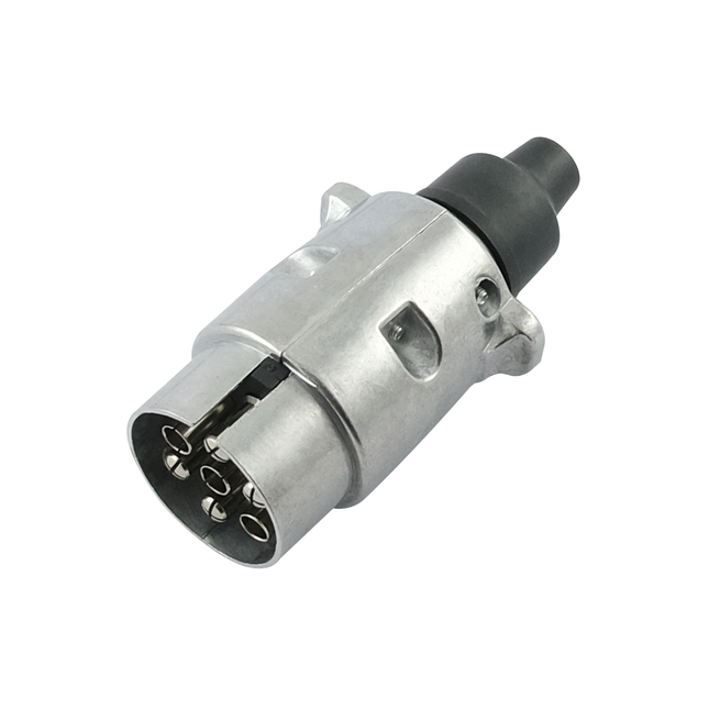 Anhängerstecker 7-pol. Alu