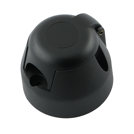 Anhängersteckdose 7-pol. Kunststoff, rund