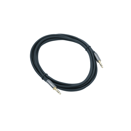 Audio-Kabel mit 2 x 3.5 mm Jack-Stecker männ.
