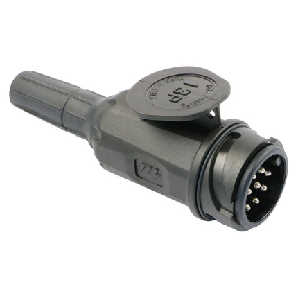 Stecker 13-pol. 12 V mit Deckel/Werkzeug