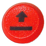 Pneutron Emblem "Aussenbetätig. rot" 51rt