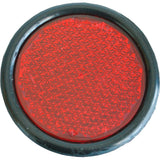 Roscho Rückstrahler rot Gummifass. 80mm 536art