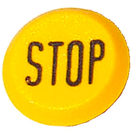 Pneutron Emblem STOP gelb