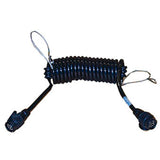 Spiralkabel 13-pol. 4.5 m mit Stecker 12 V 557/12V