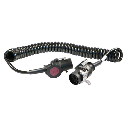 Spiralkabel 15-pol. 24V 5.5m ø 50mm