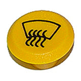 Pneutron Emblem "Defroster gelb" 57