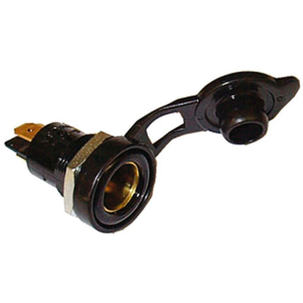 Einbausteckdose mit Deckel