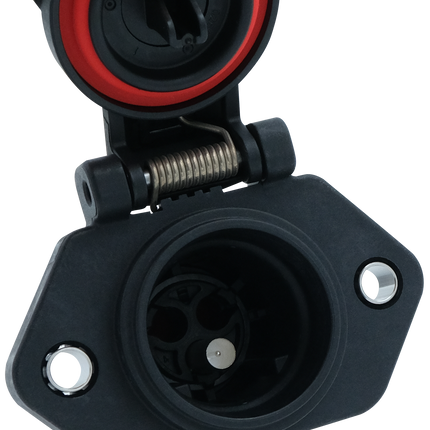 1-pol Coaxial Dose HD-RF mit Kabel und Fakra-Stecker