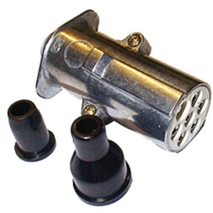 EURO-S Stecker 7-pol. 24V aus Alu