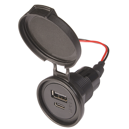 Schutzdeckel zu ProCar USB-Einbausteckdosen