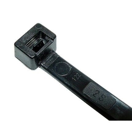 Set à 10 Kabelbinder 2.5x100mm schwarz - 1 - Stück Diverse
