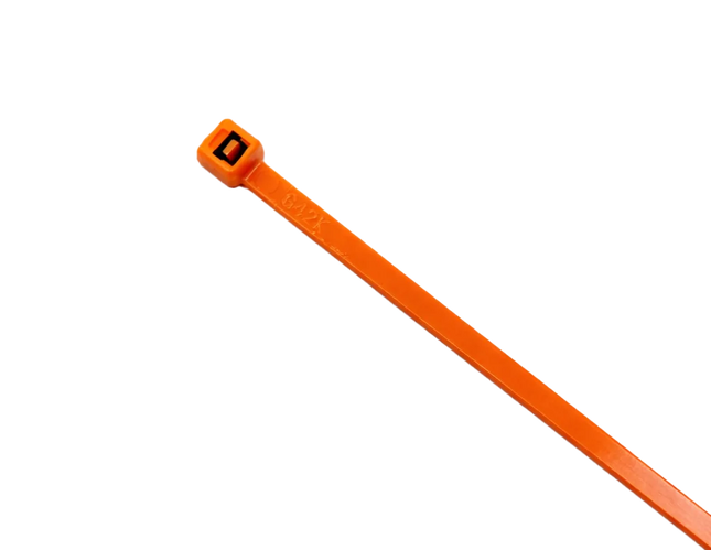 Kabelbinder 3.6 x 140 mm mit KU-Zunge, orange