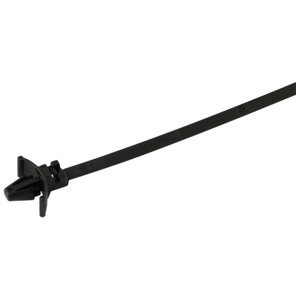 Kabelbinder 3.6 x 140 mm/M6 sz. m. Harpune